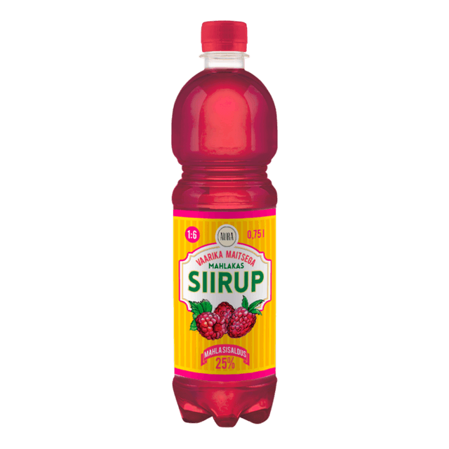 Raspberry syrup