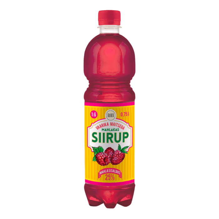 Raspberry syrup